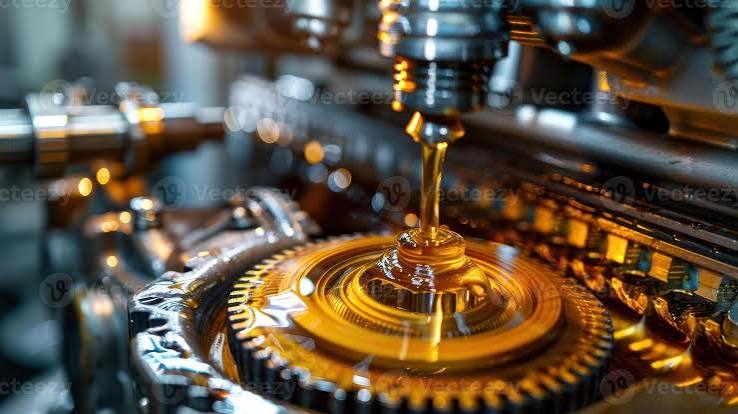 Machinery lubricant application placeholder